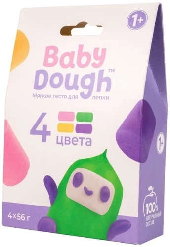 Тесто для лепки - Baby Dough, 4 цвета, №3