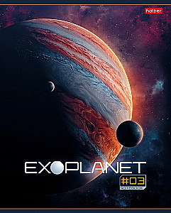 Notes w kratkę, 80 kartek - Exoplanet, w asortymencie