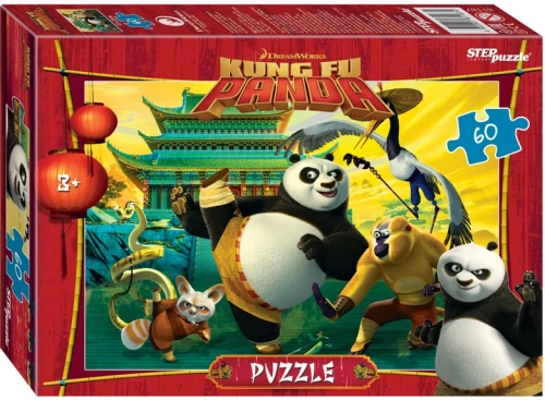 Puzles - Kung Fu Panda, 60 elementi