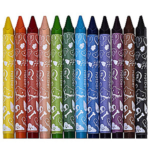 Wax Crayons - Vlad A4, 12 colors