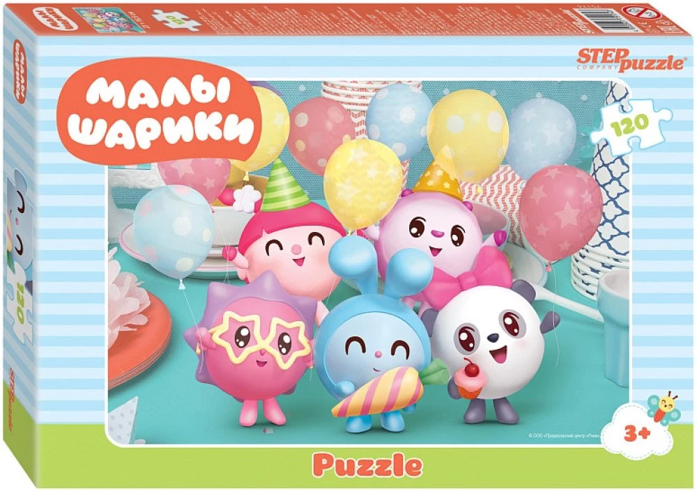 Pusle - Riki, 120 elementi, assortii
