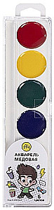 Honey watercolor semi-dry - Vlad A4, 6 colors