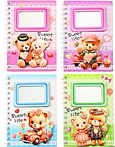 Notebook - Bears (assorted)