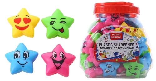 Plastmassist teritaja - Star, assortii 4 värvi