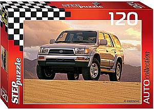 Puzzle - Golden Series -10. Cars, 120 pieces, assorted