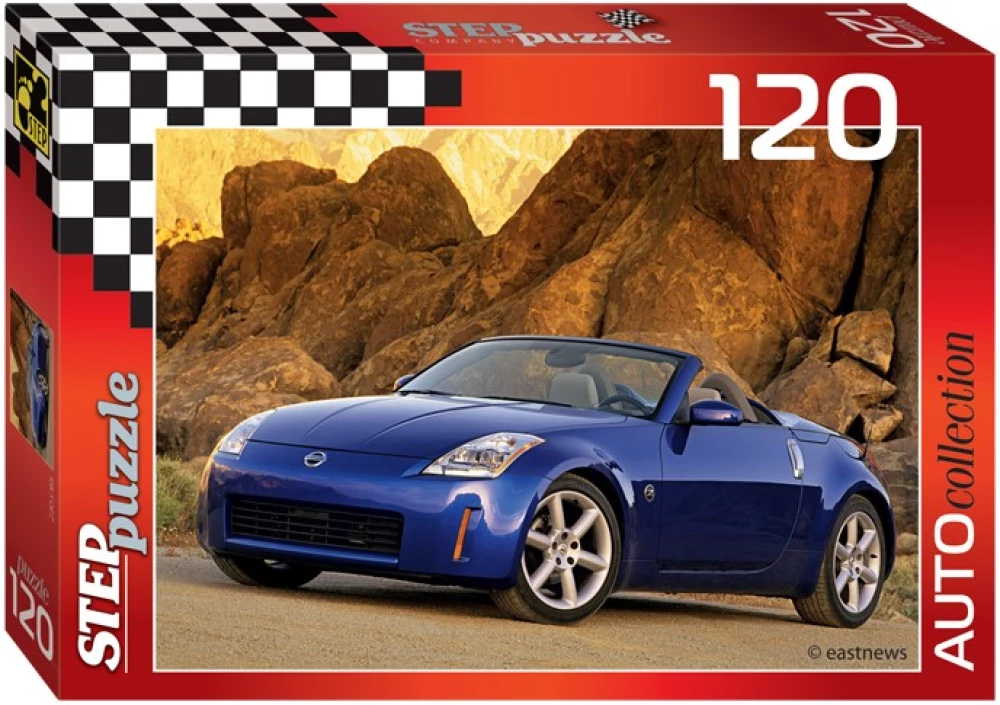 Puzzle - Golden Series -10. Cars, 120 pieces, assorted