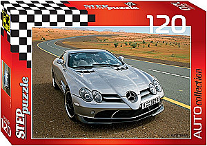 Puzzle - Golden Series -10. Cars, 120 pieces, assorted