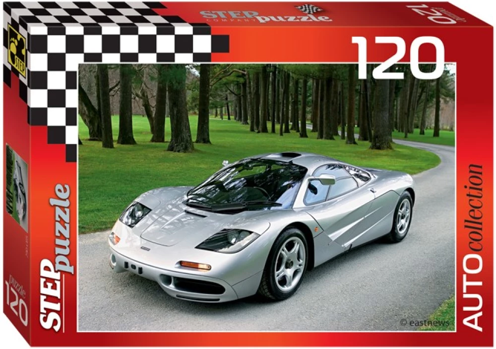 Puzzle - Golden Series -10. Cars, 120 pieces, assorted