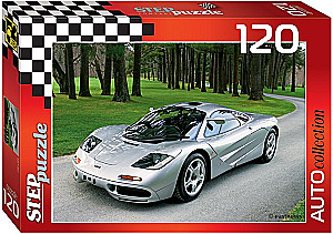 Puzzle - Golden Series -10. Cars, 120 pieces, assorted