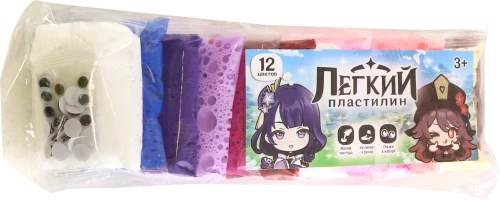 Lihtne plastiliin - Vormi kergesti. Anime tüdruk, 12 õrna värvi