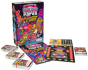Tabletop game - Epic battles of battle mages. A mess in the mushroom swamp