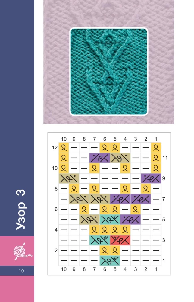3D Patterns with Knitting Needles. Exclusive Collection. 38 Patterns