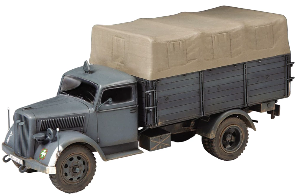 Kopējā modeļa Vācu kravas automašīna Opel Blitz Kfz. 305