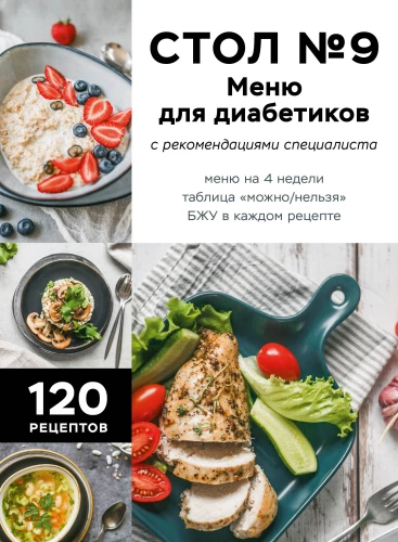 Laud nr 9. Menüü diabeetikutele spetsialisti soovitustega
