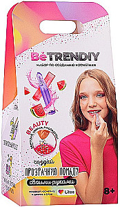 Kosmetikos kūrimo rinkinys - DIY Be TrenDIY Beauty, skaidri lūpų balzamas