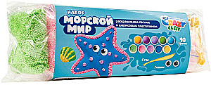 Набор для творчества из легкого пластилина - Морской мир