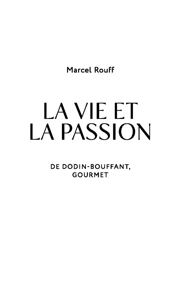 Recipe of Love. The Life and Passion of Doden Buffan