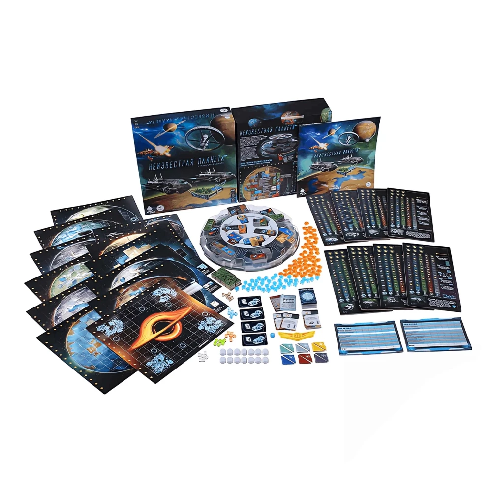 Brettspiel - Unbekannte Planet