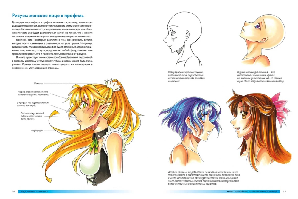 Manga. Complete Course on Character Drawing