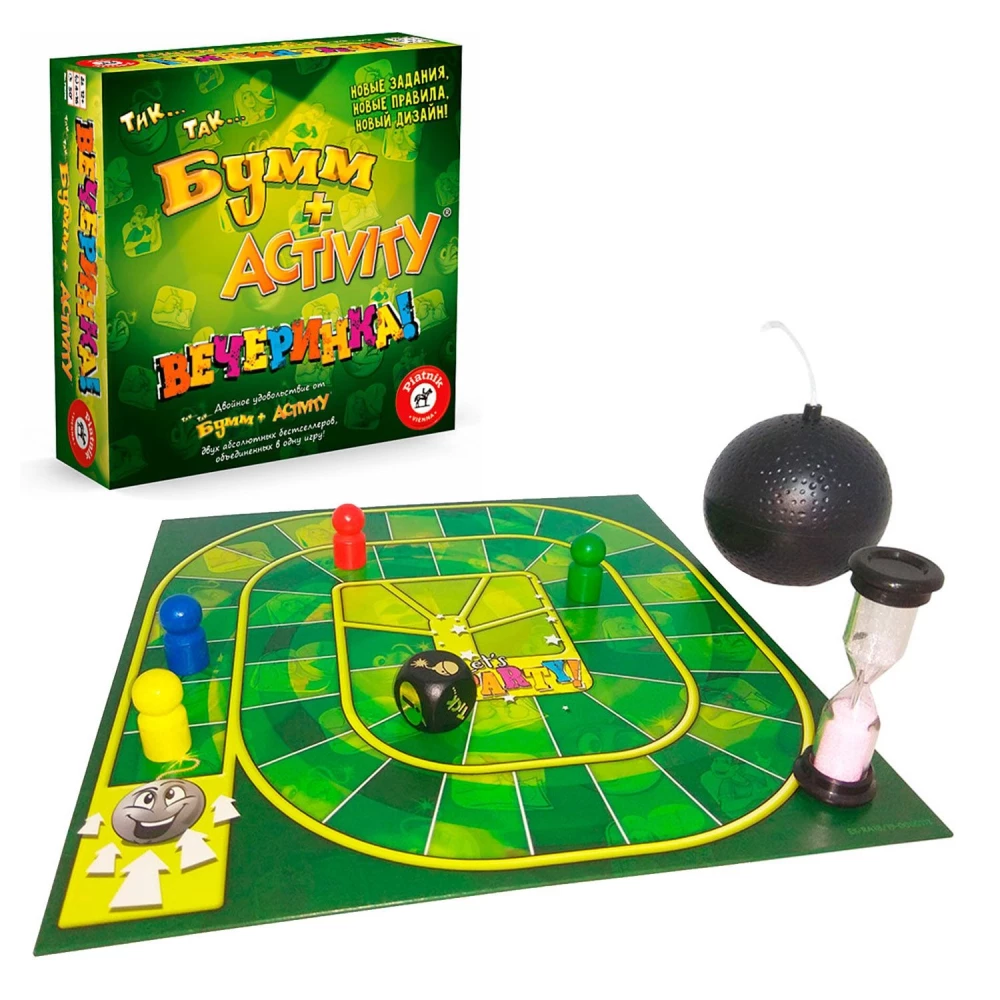 Board game - Tick...Tock...Boom + Activity. Party