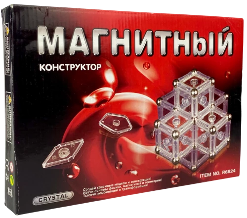 Magnetiline konstruktor Crystal (84 elementi)