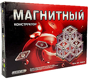 Magnetyczny konstruktor Crystal (84 elementy)