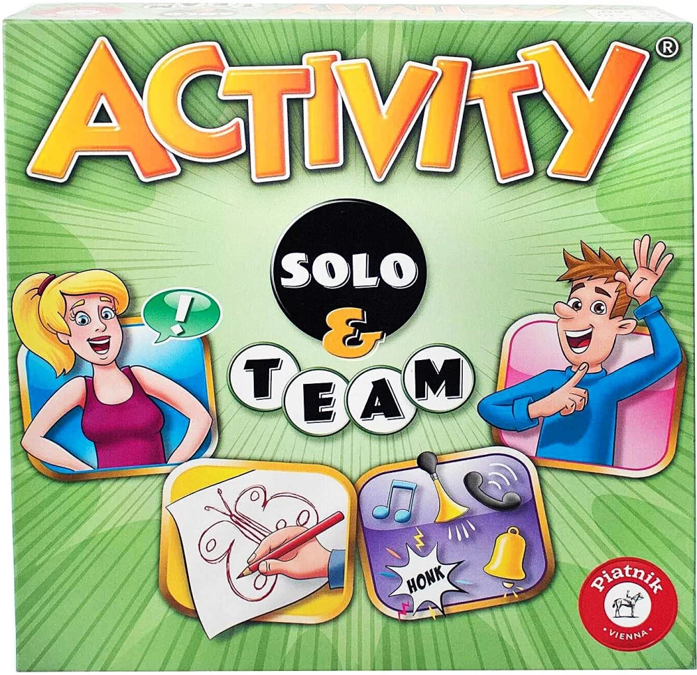 Gra planszowa - Activity. Solo i Zespoły