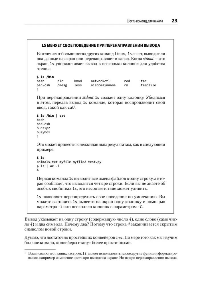 Linux. Kommandozeile. Beste Praktiken