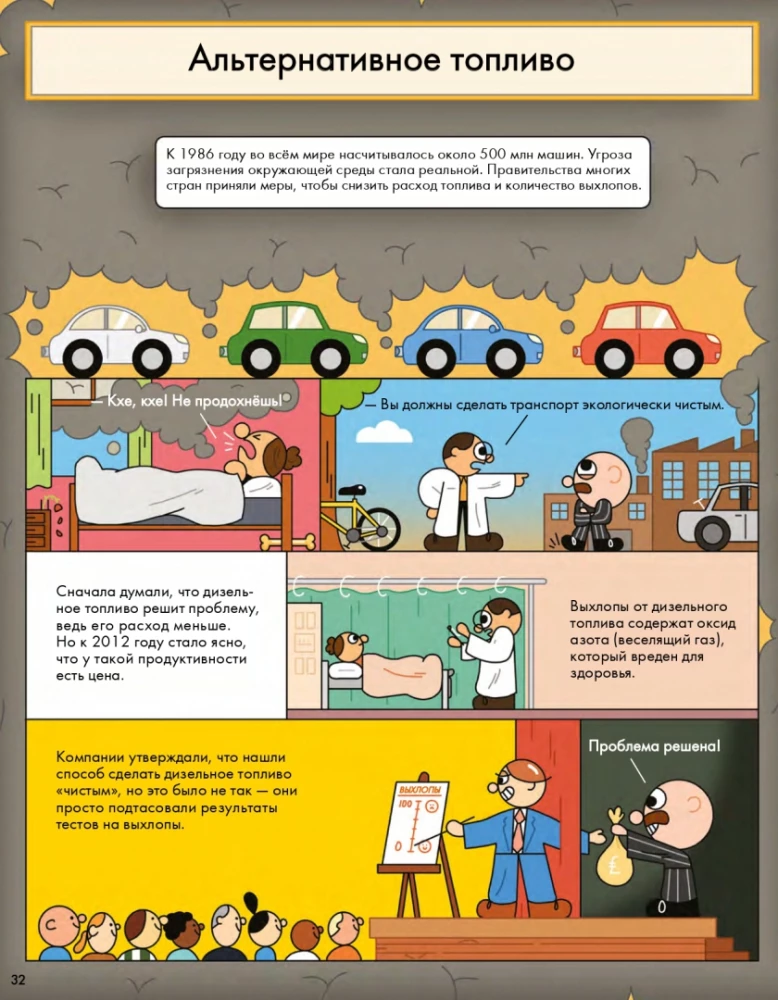 Historia samochodu w komiksach