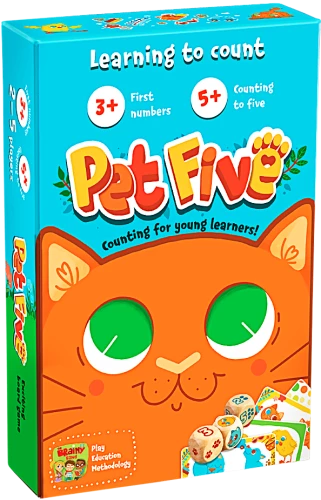 Arendav lauamäng - Pet Five (Lapikud) EN
