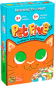 Attīstošā galda spēle - Pet Five (Lapiņas) EN
