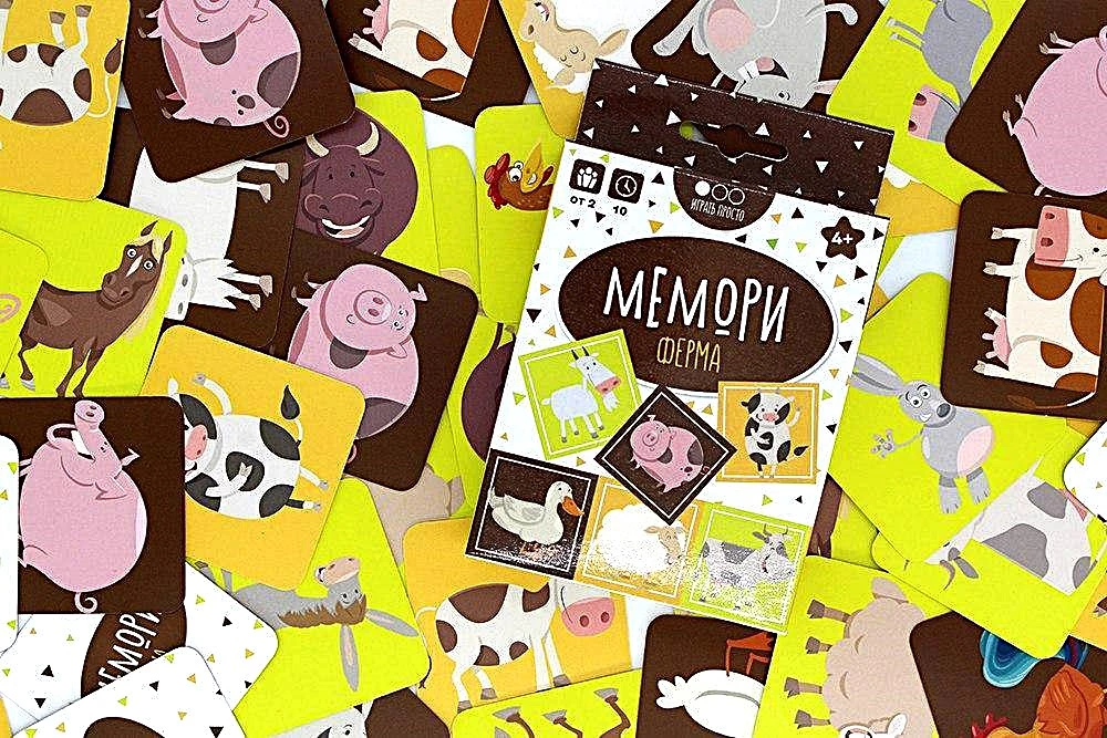 Gra planszowa - Memory Farma
