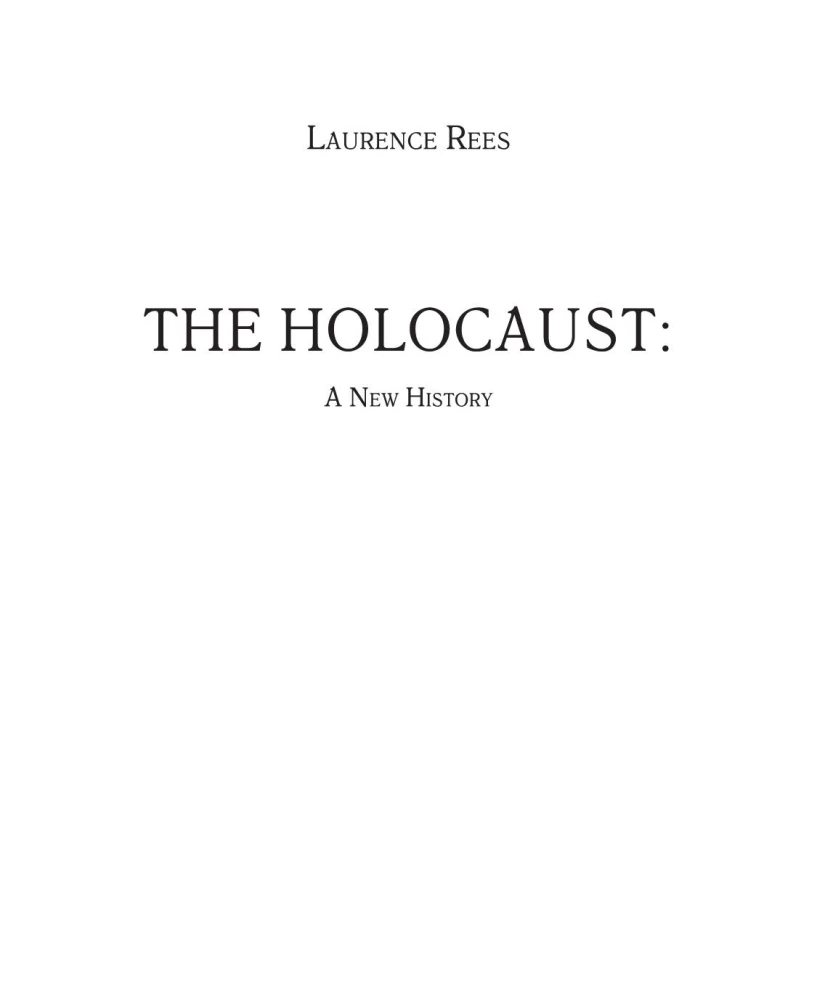 Holocaust. Nowa historia