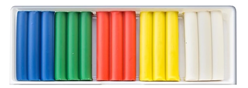 Kroha Plant-Based Plasticine, 5 Colors