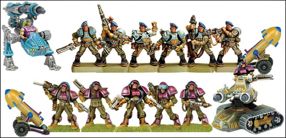 Brettspiel - Panzerinfanterie. Mission Falle
