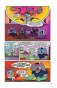Suspicious Owl. Comic. Flying Detective