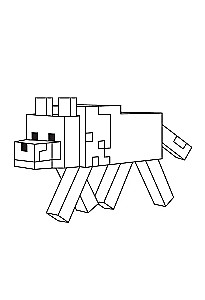 Vaikų Minecraft spalvinimo knygelė