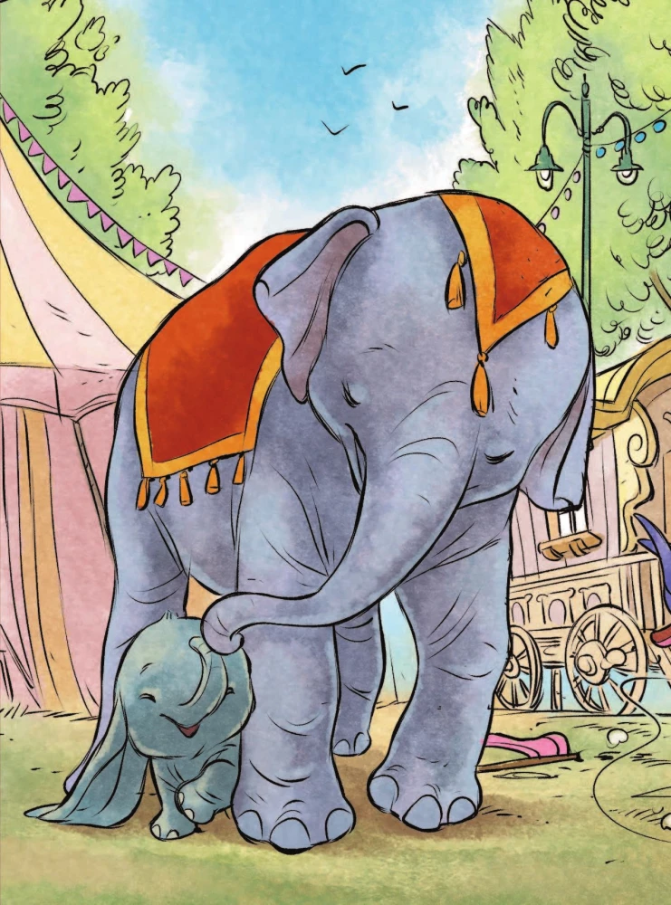 Dumbo. Ein erstaunlicher Freund. Grafischer Roman