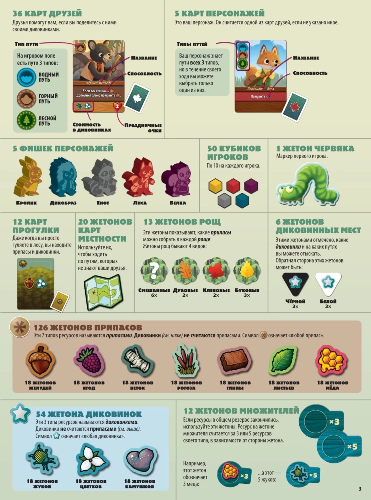 Настольная игра - Кленовая Долина