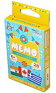 Настольная игра - Мемо. Флаги мира