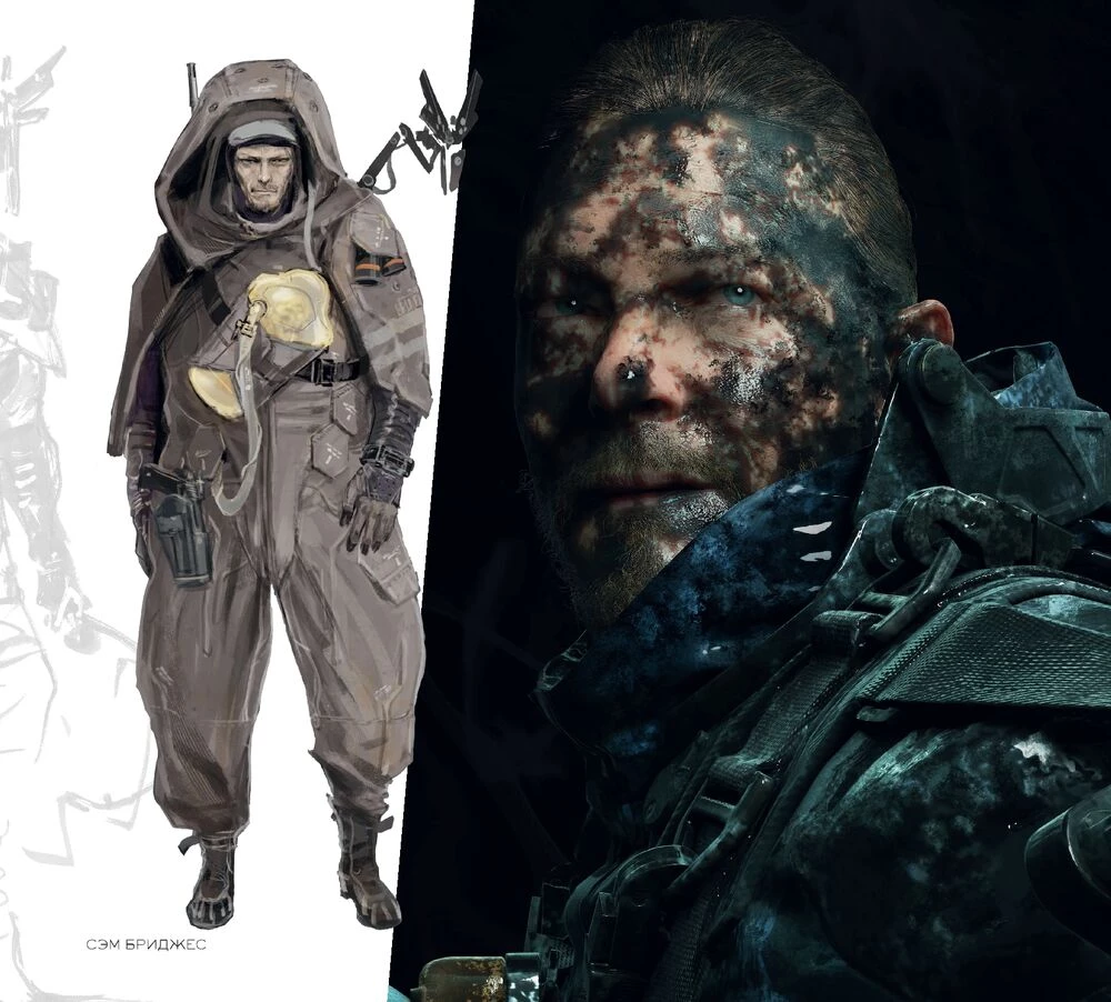 Death Stranding žaidimo pasaulis