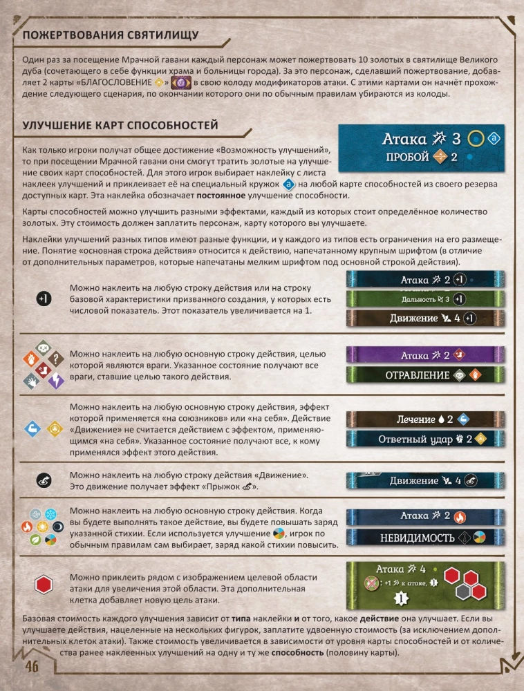 Настольная игра - Gloomhaven. Мрачная гавань
