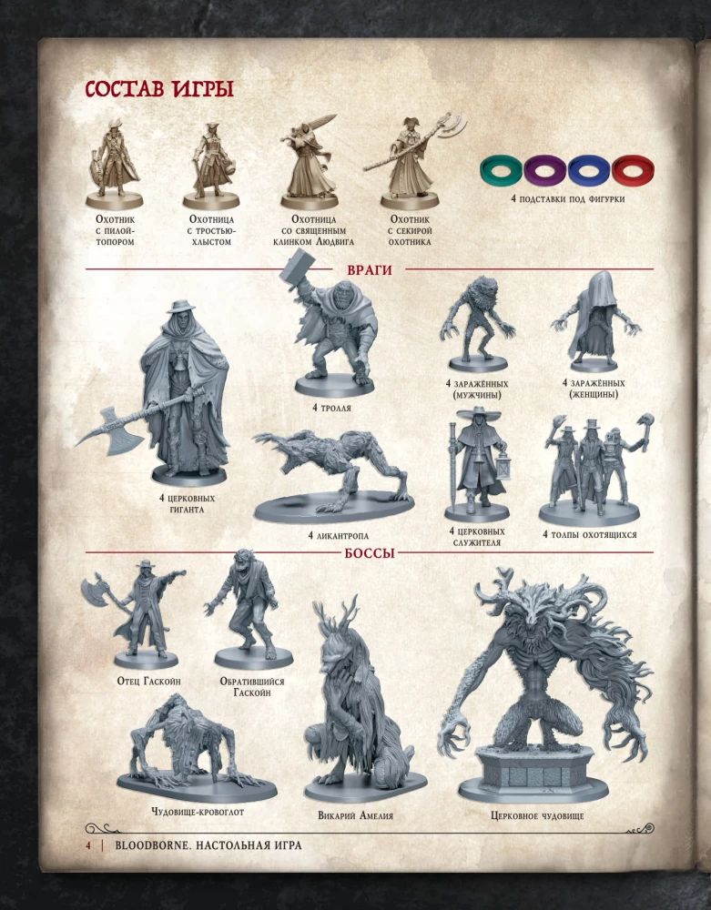 Настольная игра - Bloodborne. Порождение крови