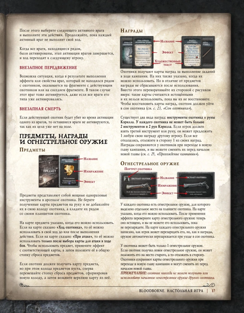 Настольная игра - Bloodborne. Порождение крови