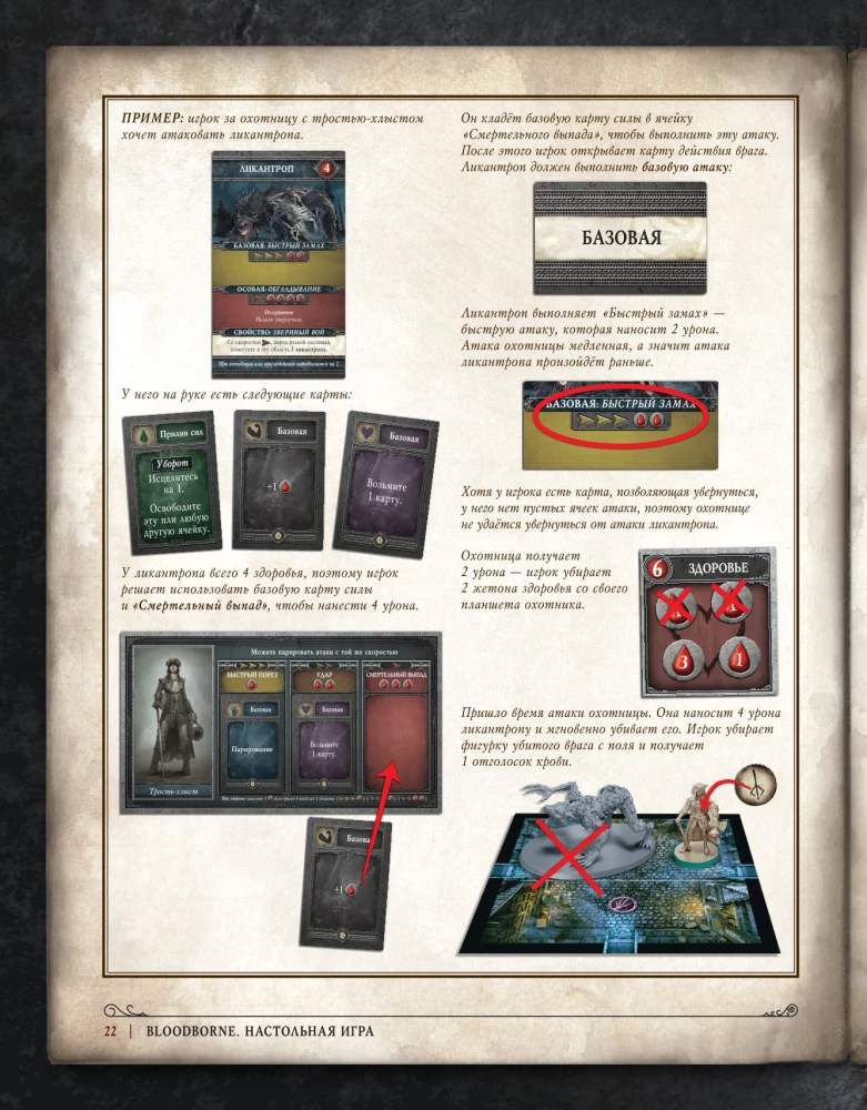 Настольная игра - Bloodborne. Порождение крови
