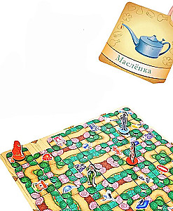 Board game - Labyrinth of Adventures. The Wizard of the Emerald City