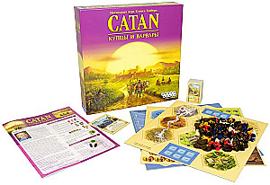 Настольная игра - Колонизаторы. Купцы и варвары (дополнение)