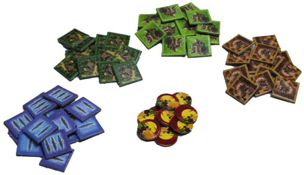 Настольная игра - Колонизаторы. Купцы и варвары (дополнение)