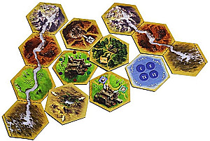 Настольная игра - Колонизаторы. Купцы и варвары (дополнение)