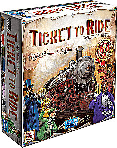 Stalo žaidimas - Ticket to Ride. Amerika